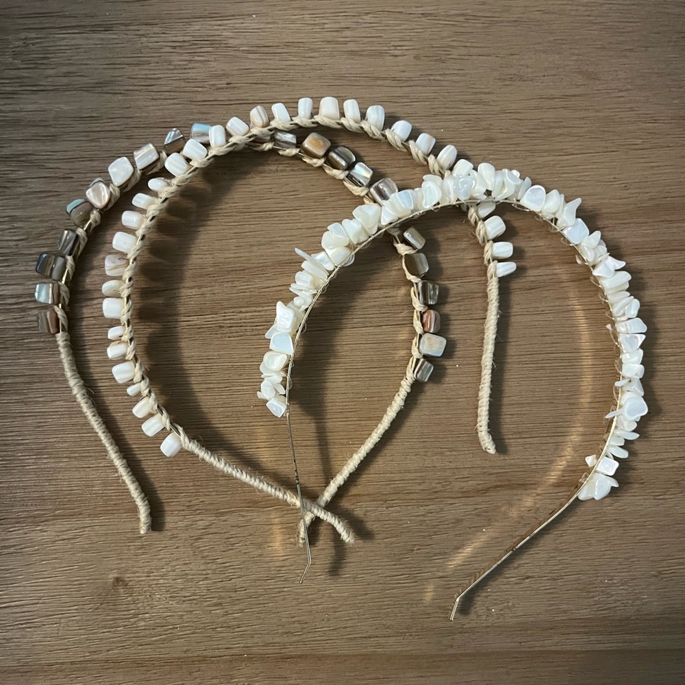 Anthropologie Headbands set of 3